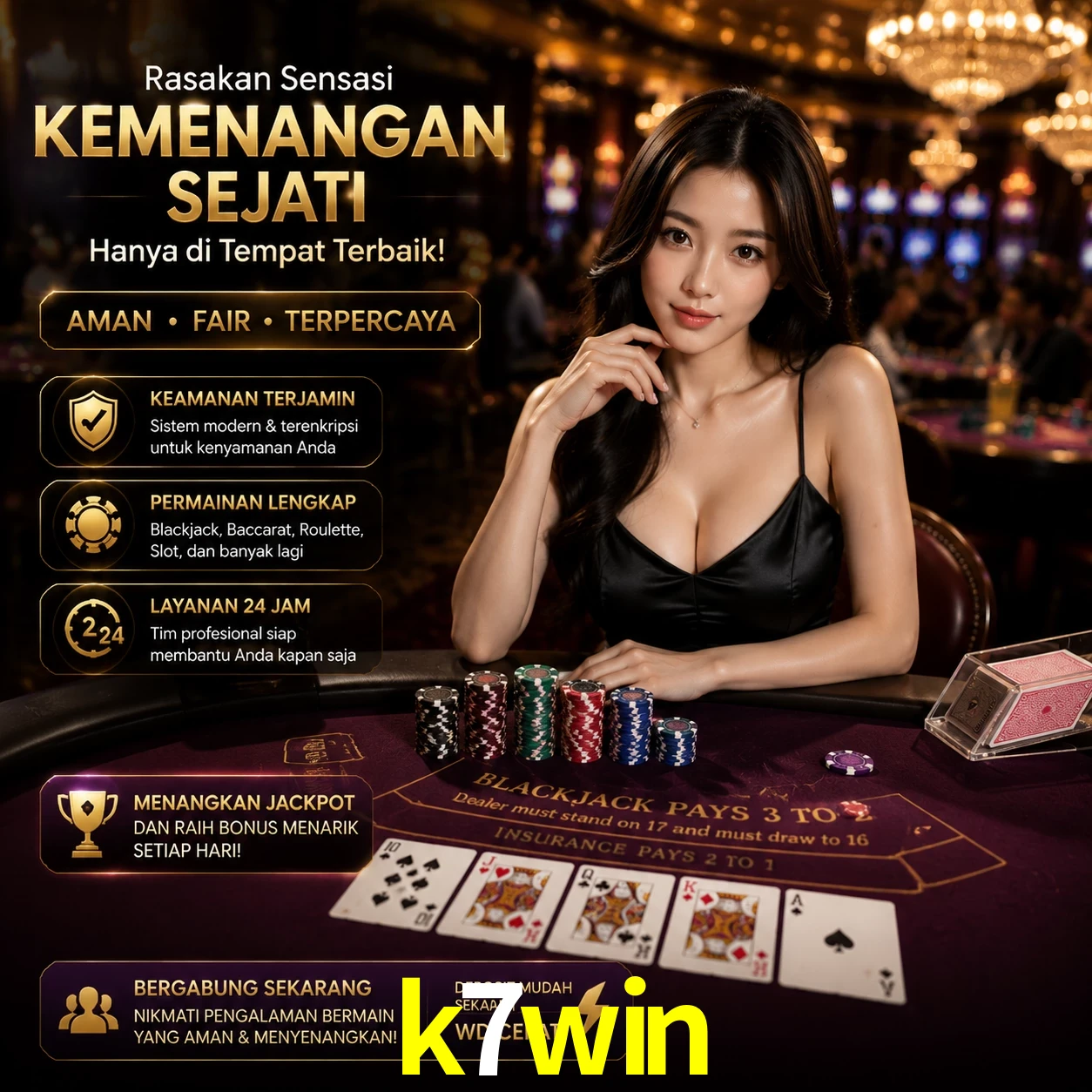 Bônus exclusivos membros VIP k7win